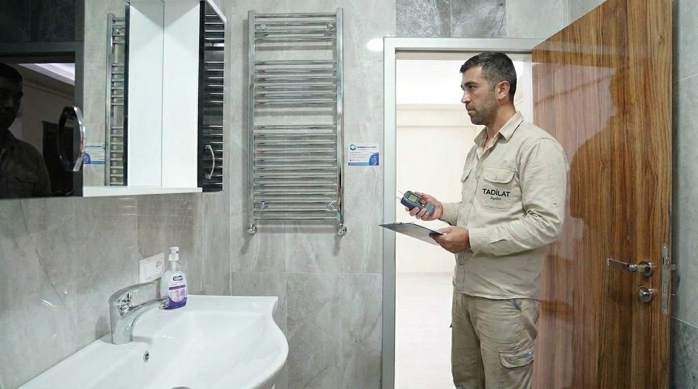 Can a water leak be detected without breaking surfaces?